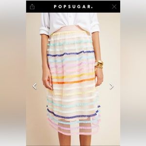 NWT Anthropologie Eva Franco Tulle Skirt